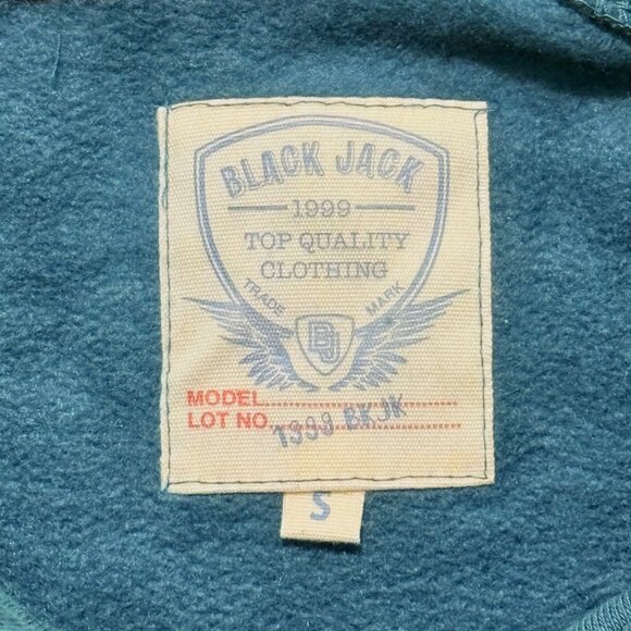 Black Jack Men's Atlantic Deep Fleece Ninja Hoodie Sweatshirt Size Small NWT - Picture 8 of 12